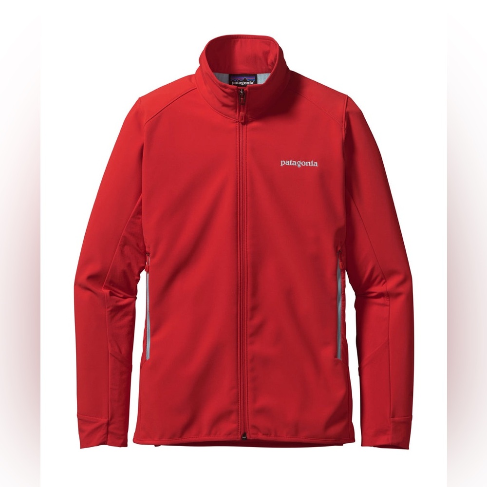 Patagonia Women’s Adze Hybrid Jacket in French Red, size S